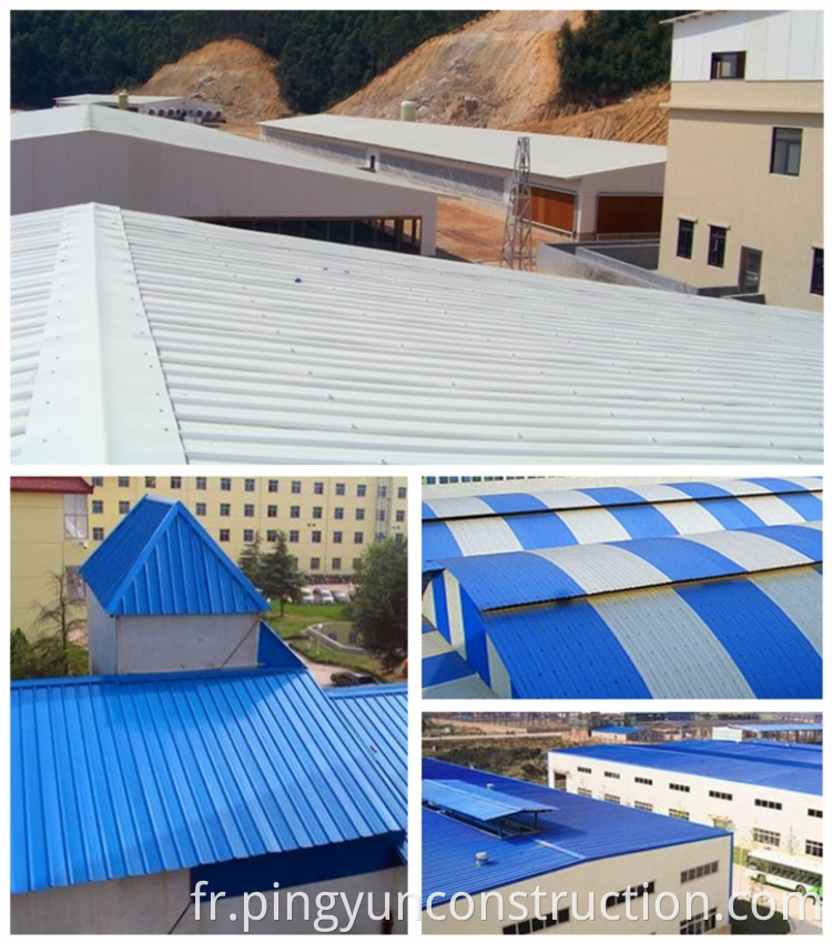 Project of PVC roof tile